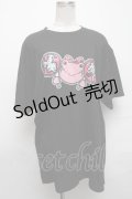 NieR Clothing / プリントTシャツ  黒 S-25-03-25-061-PU-TO-AS-ZS