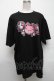 画像1: NieR Clothing / プリントTシャツ  黒 S-25-03-25-061-PU-TO-AS-ZS (1)
