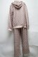 画像2: NieR Clothing / 総柄ジャージセットアップ  ベージュ S-25-03-25-065-PU-OP-AS-ZT226 (2)