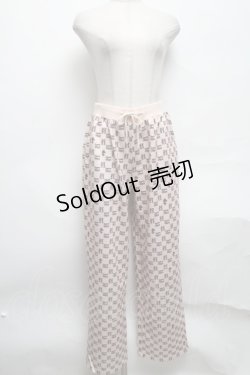 画像3: 【SALE】NieR CLOTHING / 総柄ジャージセットアップ  ベージュ S-25-03-25-065-PU-OP-AS-ZT226