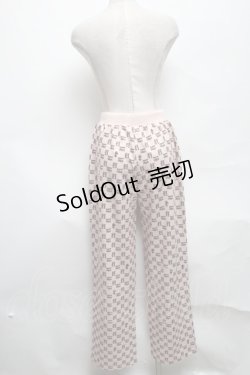 画像4: 【SALE】NieR CLOTHING / 総柄ジャージセットアップ  ベージュ S-25-03-25-065-PU-OP-AS-ZT226