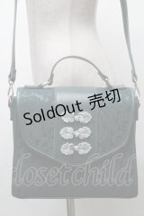axes femme POETIQUE / チャイナ釦デザインバッグ  グリーン S-25-03-25-005-AX-BG-HR-ZS