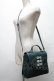 画像2: axes femme POETIQUE / チャイナ釦デザインバッグ  グリーン S-25-03-25-005-AX-BG-HR-ZS (2)