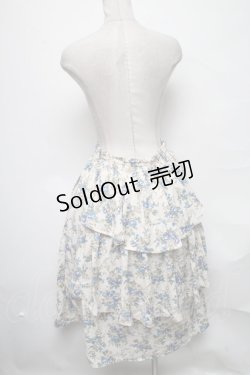 画像2: axes femme / バックティアードスカート  オフ S-25-03-25-075-AX-SK-AS-ZS