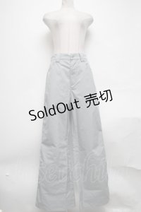 NieR Clothing / 尼 東京パンツ  グレー S-25-03-25-081-PU-TS-HR-ZS