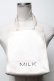 画像1: MILK / BAGレザーpetitバッグ  ゴールド S-25-03-25-008-ML-BG-AS-ZT346 (1)