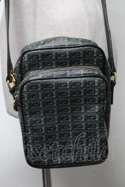 画像1: Q-pot. / チョコレートショルダーバッグ  黒 S-25-03-25-009-QP-BG-AS-ZS