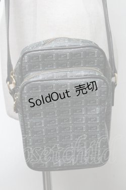 画像1: Q-pot. / チョコレートショルダーバッグ  黒 S-25-03-25-009-QP-BG-AS-ZS