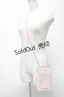画像2: Maison de FLEUR / モノグラムスマホポシェット  ピンク S-25-03-25-010-LO-BG-AS-ZS
