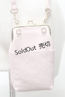 画像3: Maison de FLEUR / モノグラムスマホポシェット  ピンク S-25-03-25-010-LO-BG-AS-ZS