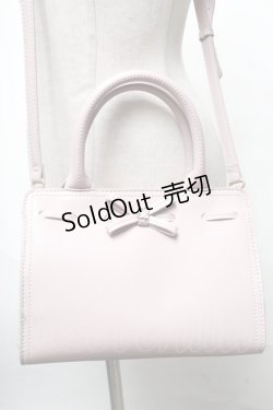 画像1: m petit by misako / リボンショルダーバッグ  ピンク S-25-03-25-011-LO-BG-AS-ZT-K018