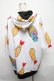 画像2: NieR Clothing / エビフライONEくんパーカー  白 S-25-03-25-021-PU-TO-HR-ZT311 (2)