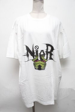 画像1: NieR Clothing / プリントTシャツ  白 S-25-03-25-022-PU-TO-AS-ZY