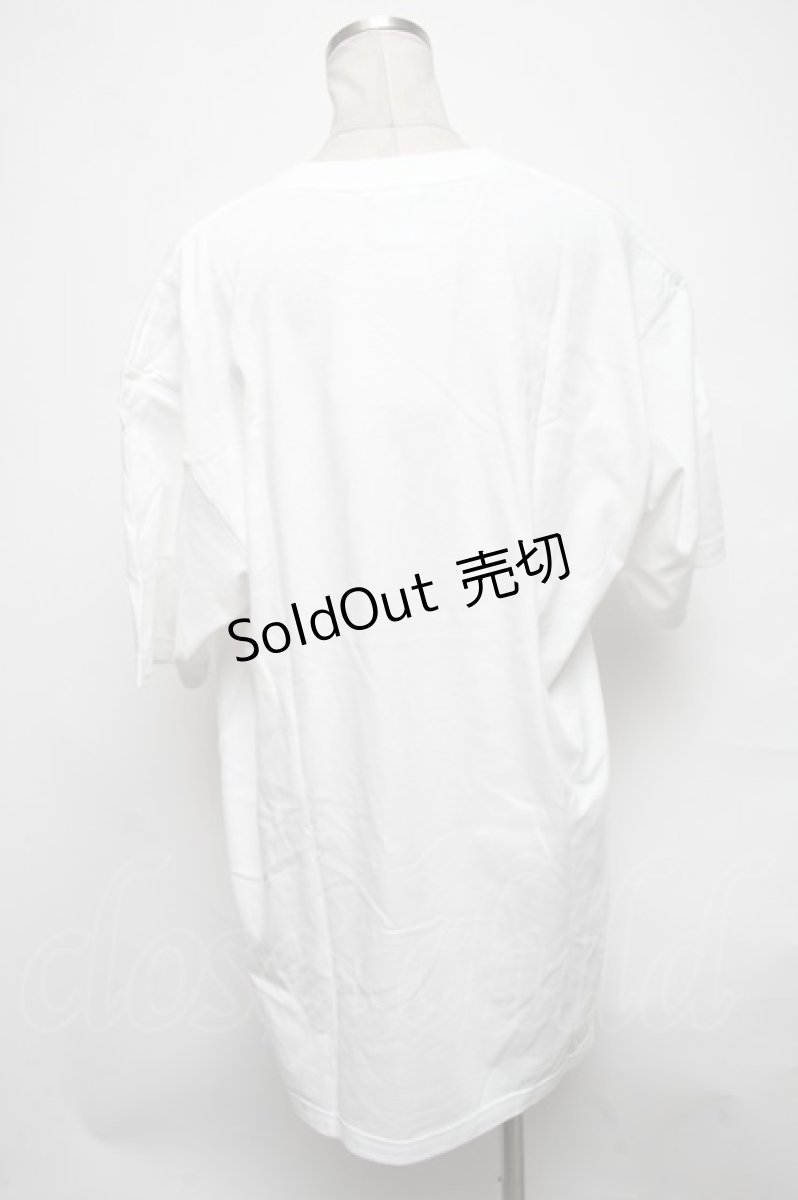 画像2: 【SALE】NieR CLOTHING / プリントTシャツ  白 S-25-03-25-023-PU-TO-AS-ZT058 (2)