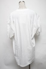 画像2: 【SALE】NieR CLOTHING / プリントTシャツ  白 S-25-03-25-023-PU-TO-AS-ZT058 (2)