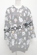NieR Clothing / 転写パーカー   S-25-03-25-034-PU-TO-HR-ZS