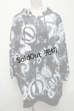 画像1: NieR Clothing / 転写パーカー   S-25-03-25-035-PU-TO-HR-ZS