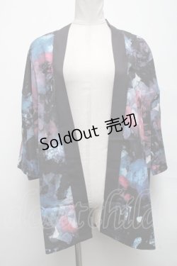 画像1: NieR Clothing / 転写プリント羽織   S-25-03-25-036-PU-BL-HR-ZS