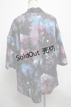 画像2: NieR Clothing / 転写プリント羽織   S-25-03-25-036-PU-BL-HR-ZS