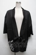 NieR Clothing / 兎刺繍羽織  黒 S-25-03-25-037-PU-BL-HR-ZS