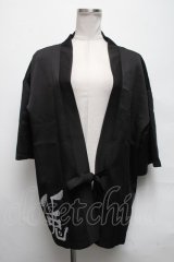 NieR Clothing / 兎刺繍羽織  黒 S-25-03-25-037-PU-BL-HR-ZS