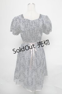 axes femme / 花柄ワンピース   S-25-03-28-051-AX-BL-AS-ZS
