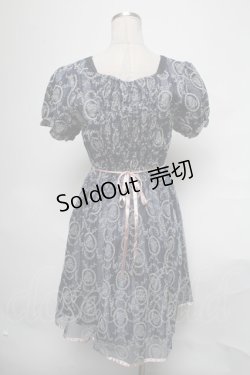 画像1: axes femme / 花柄ワンピース   S-25-03-28-051-AX-BL-AS-ZS