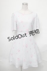 LODISPOTTO / 花柄ワンピース  グレー S-25-03-28-055-LO-OP-AS-ZS