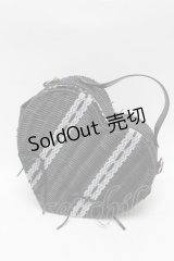 Ank Rouge / ハートかごバッグ  黒 S-25-03-28-007-CA-BG-HR-ZS