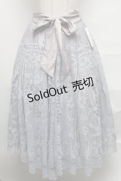 画像1: axes femme /レースレイヤードスカート   S-25-03-28-070-AX-SK-AS-ZS