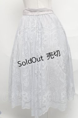 画像2: axes femme /レースレイヤードスカート   S-25-03-28-070-AX-SK-AS-ZS
