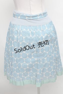 画像2: Jane Marple / ドットスカート  サックス S-25-03-28-072-JM-SK-AS-ZS