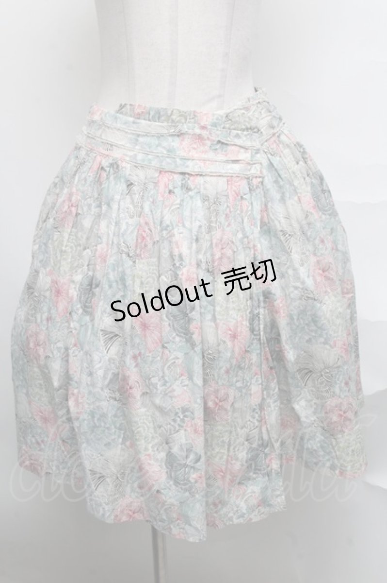画像1: 【SALE】Jane Marple Dans Le Salon /花柄スカート  マルチ S-25-03-28-077-JM-SK-AS-ZT142 (1)