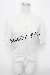 Fi.n.t / 半袖ニットカーディガン   S-25-03-28-026-CA-TO-ET-ZS