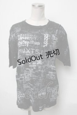 画像1: HN+DIE / プリントTシャツ  黒 S-25-03-28-036-HN-TS-HR-ZS