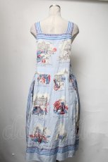 画像2: Jane Marple / Bonjour Parisエプロンドレス  サックス S-25-03-31-066-JM-OP-AS-ZS (2)