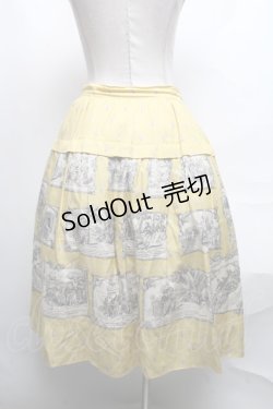 画像2: Jane Marple / Spirit of libertyフラッフィースカート  イエロー S-25-03-31-075-JM-SK-AS-ZS
