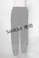NieR Clothing / ロゴテープパンツ  黒 S-25-03-31-081-PU-PA-AS-ZS