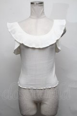 dazzlin / リブトップス  オフ S-25-03-31-007-LO-TO-AS-ZS