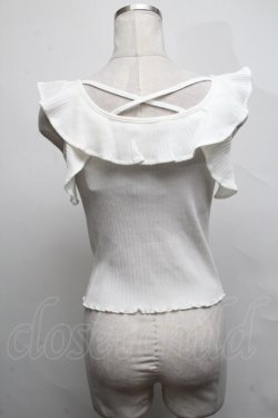 画像2: dazzlin / リブトップス  オフ S-25-03-31-007-LO-TO-AS-ZS