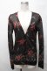 画像1: HYSTERIC GLAMOUR / リップラメカーディガン  黒 S-25-03-31-010-PU-SK-HR-ZS (1)
