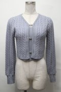 evelyn / ビジューカーデ  サックス S-25-03-31-015-LO-TO-AS-ZS
