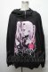 画像1: REFLEM / REFLEM×negi コラボスタンドプルパーカー  黒 S-25-03-31-026-PU-TO-HR-ZS (1)