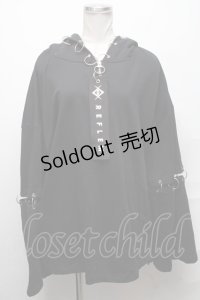 REFLEM / ピアスリングプルオーバーパーカー  黒 S-25-03-31-028-PU-TO-HR-ZS
