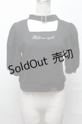 Ank Rouge / リブトップス  黒 S-25-03-31-030-CA-TO-AS-ZS