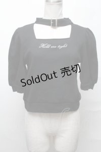 Ank Rouge / リブトップス  黒 S-25-03-31-030-CA-TO-AS-ZS