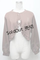 m petit by misako / MSKバラBフリルボレロ  ブラウン S-25-03-31-037-LO-TO-AS-ZS