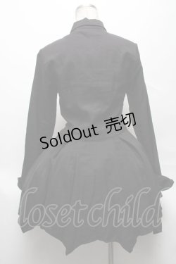 画像2: DARK IN LOVE / Gothic sexy mesh heart pleated collar bow dress S 黒 S-25-04-01-055-PU-OP-HR-ZS