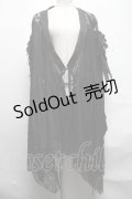 DARK IN LOVE / Gothic lace hollow shoulders kimono dress S 黒 S-25-04-01-057-PU-TO-HR-ZS