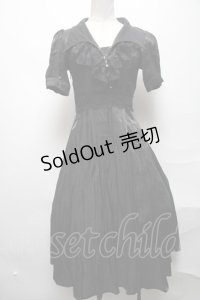DARK IN LOVE / Glamorous sparkling queen lapel party dress S 黒 S-25-04-01-059-PU-TO-HR-ZS